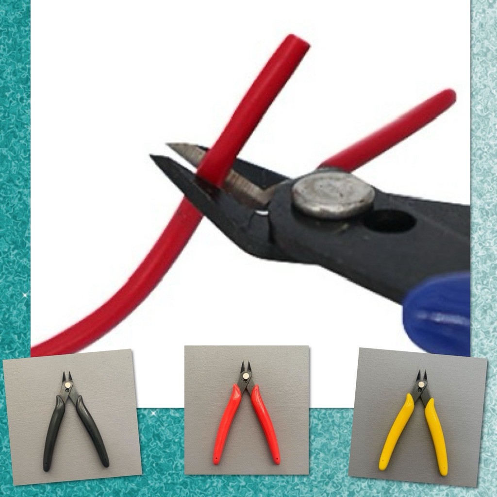 📍 คีม ตัด เคเบิ้ลไทร์ สายรัด cable tire รุ่นคมพิเศษ คีมขนาดเล็ก คีมตัดสายไฟ อเนกประสงค์ เครื่องมือช่