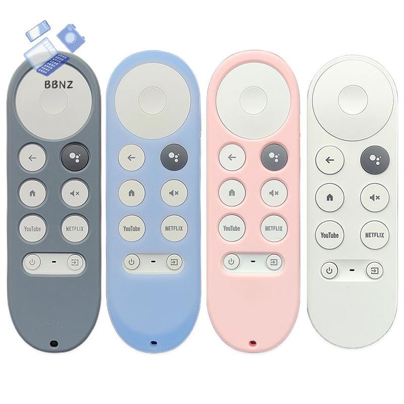 [BBNZ] เคสซิลิโคนอ่อนนุ่มสําหรับ 2020 Chromecast 4k Snow Remote ฝาครอบป้องกันเปลือกลื่นสําหรับ Chrom