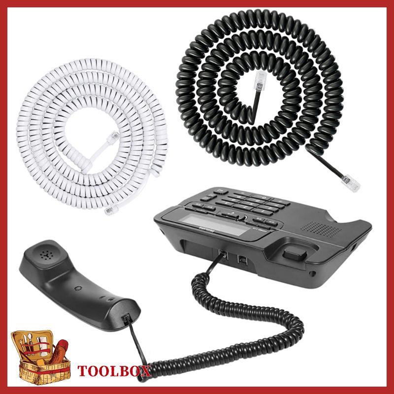 TOOLBOX RJ9 RJ11 4P4C โทรศัพท์สายคงที่โทรศัพท์พื้นฐานสําหรับฝ่ายบริการลูกค้าศูนย์การปฏิเสธการสื่อสาร