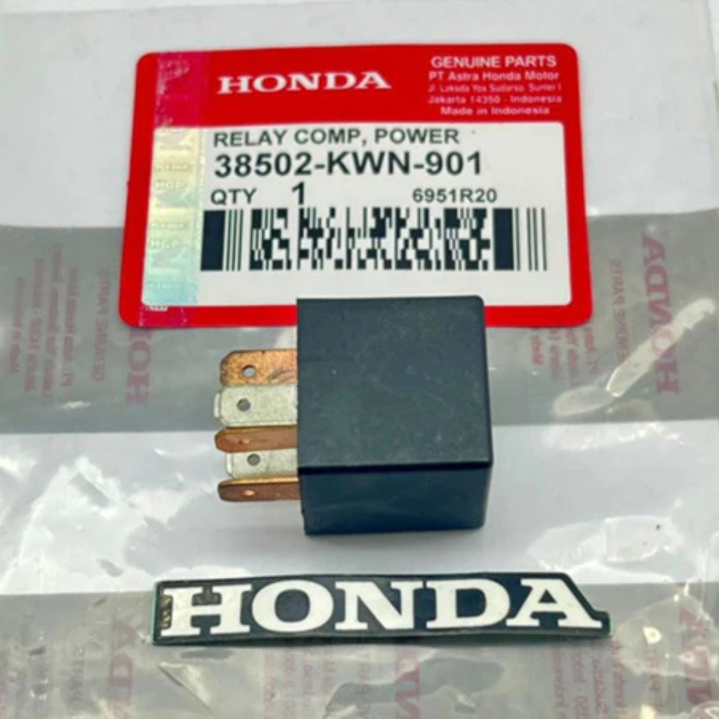 38502-KWN-901 รีเลย์ Comp Power 5 Pin Honda Vario 150 eSP ของแท้