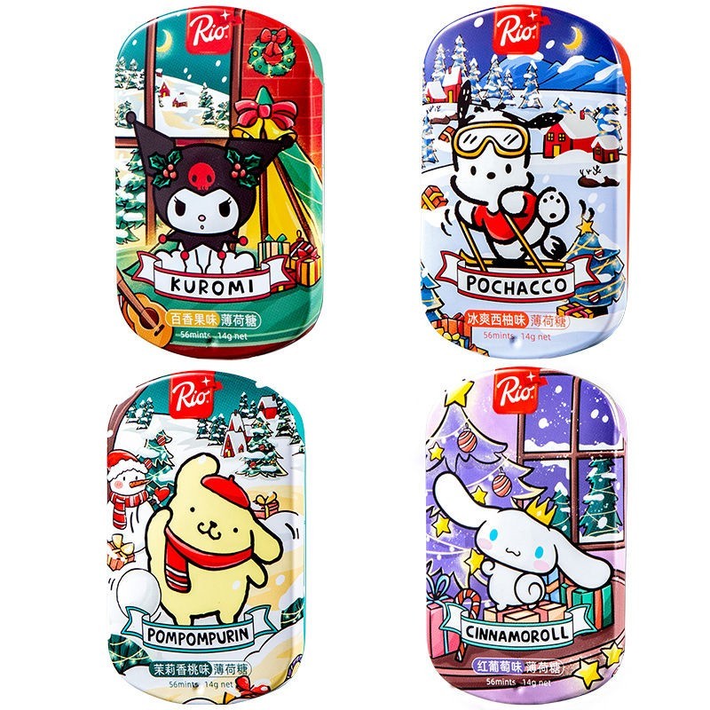 RIO Sanrio Graduation Small Gift Candy Gift Box ลูกอมมิ้นต์มูลค่าสูง ของว่างน่ารัก 10.21