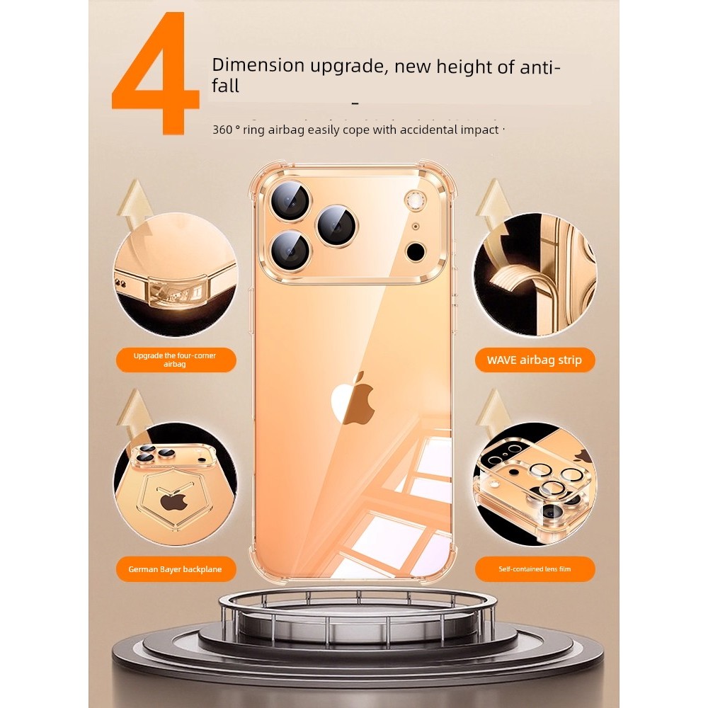 iphone 15 plus ผ่อน 0% เคสมือถือ iphone [ป้องกันการตกหล่นสุดๆ] เคสโทรศัพท์มือถือสำหรับไอโฟน17สำหรับย