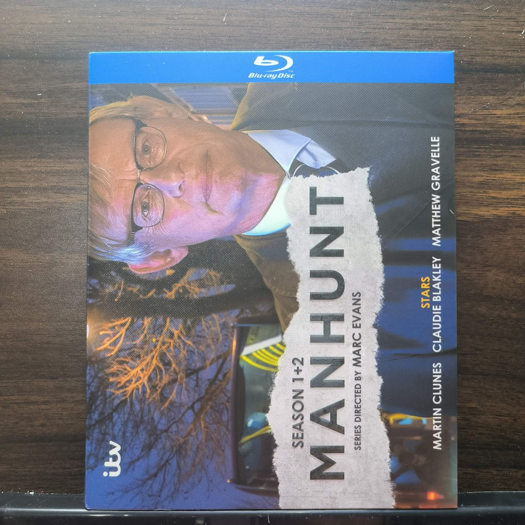 Blu-ray Disc British TV Series Manhunt Season 1-2 (2019-2021) EN ZH Brand New Boxed 25GB BD A105