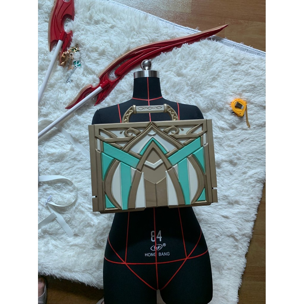 Yuanshen cos Kawei Xiaomei Toolkit cos กระเป๋าเอกสาร Kawei Props กระเป๋าเดินทาง