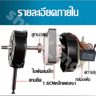 มอเตอร์พัดลม 16นิ้ว/18นิ้ว มอเตอร์ 18 นิ้ว ใช้ได้ทั่วไป 220V 12V