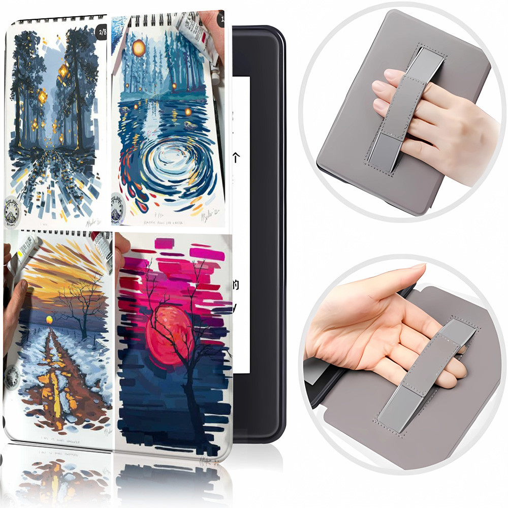 สําหรับกรณี Kindle Paperwhite 5/6/7th-6in 12th/2024/KPW6 12th/2024 basic 2024 Kindle(Colorsoft) Kind