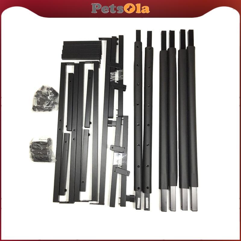 [PETSOLA] เทนนิสแรคเก็ตรายครองแบบพับได้ 2 ชั้น จากไม้ สำหรับจัดเก็บอุปกรณ์ - รูปที่ 3