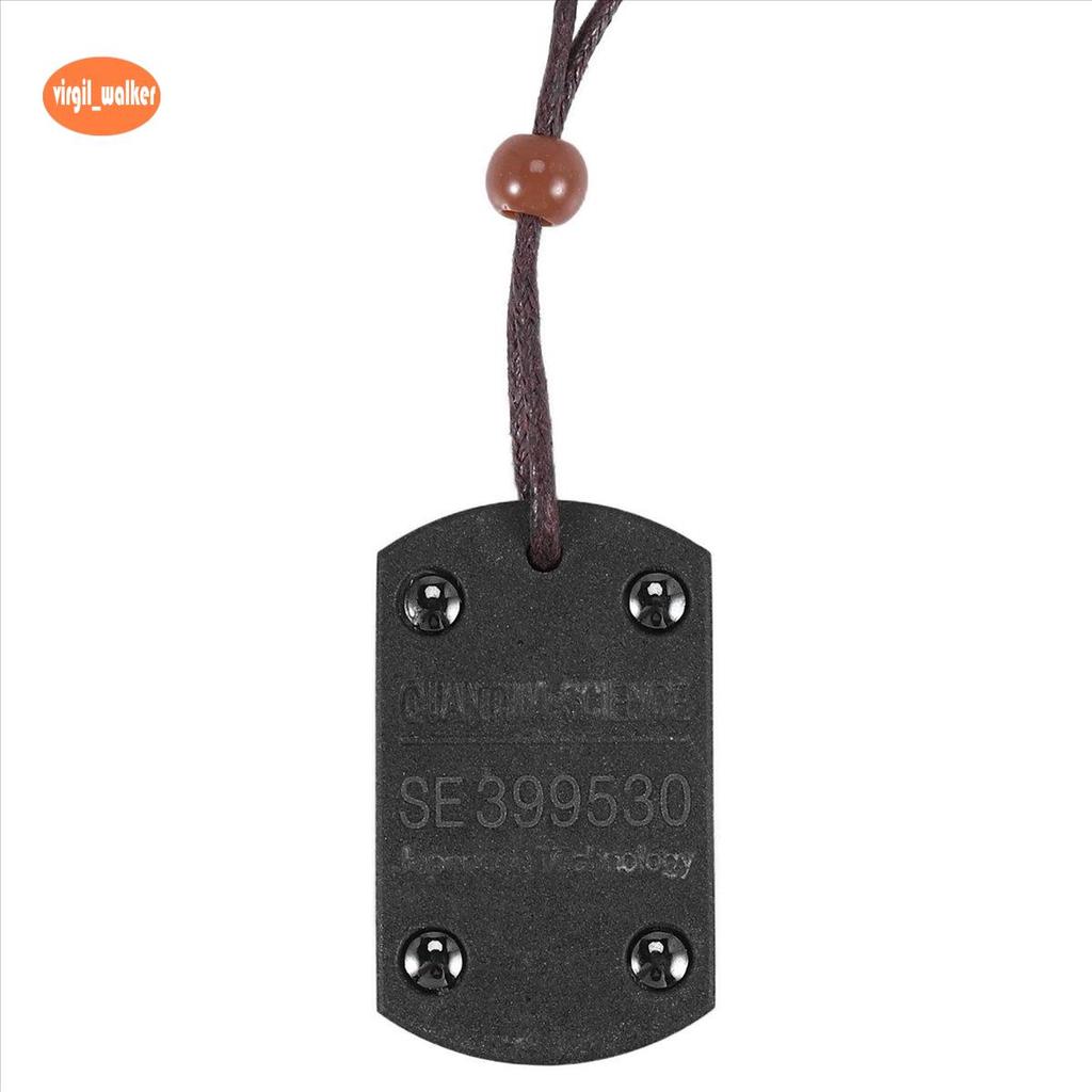 Volcanic Rocks จี้สร้อยคอ Anti EMF จี้ป้องกันรังสี Energy Scalar Quantum Bio วิทยาศาสตร์ไอออนลบ