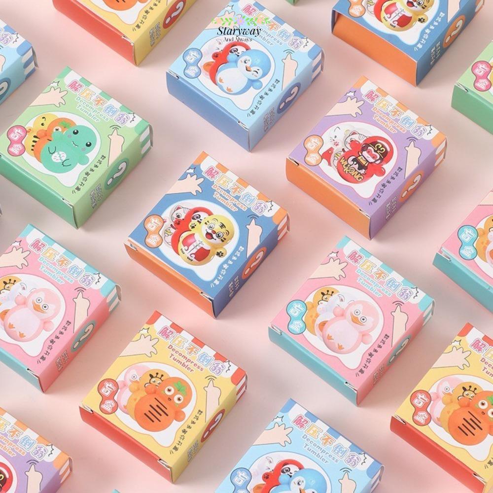 กล่อง สตาร์ไซเวย์,หยิกเพลงบรรจุภัณฑ์อิสระถุงตาบอด,น่ารักการ์ตูนของเล่นเครื่องประดับสไตล์สุ่มของเล่นบีบอัดงานเลี้ยงวันเกิดโปรดปราน