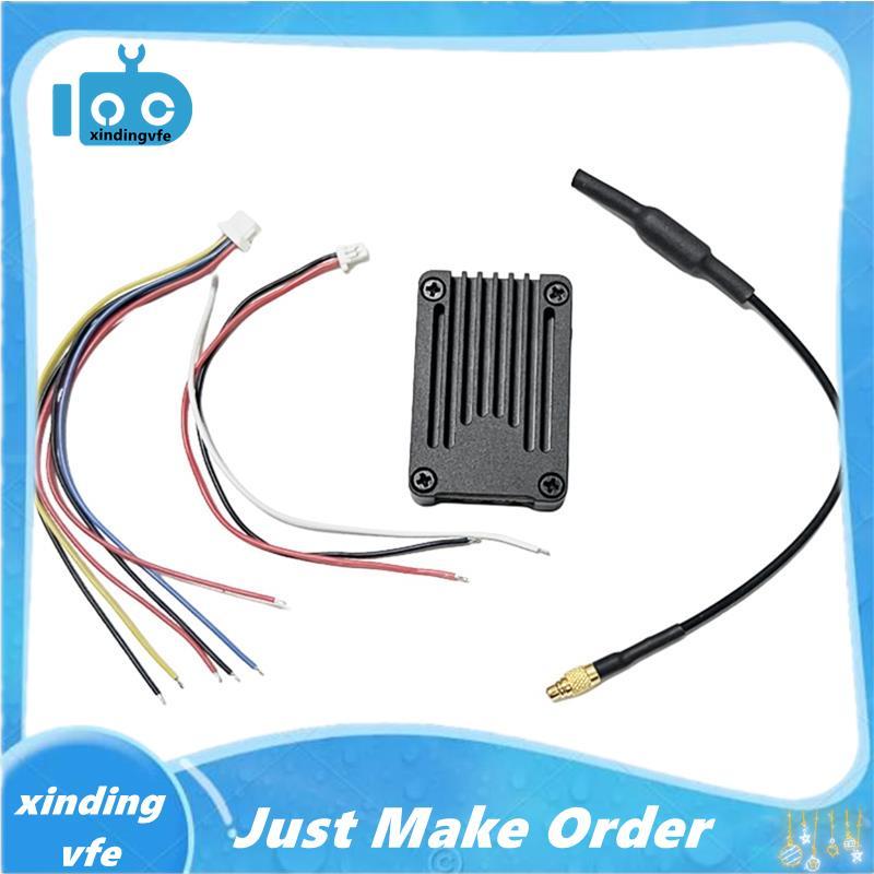 5.8G 1.6W VTX 1600mW 48CH FPV เครื่องส่งสัญญาณวิดีโอโมดูล PAL/NTSC สนับสนุน OSD สําหรับระยะไกล FPV R