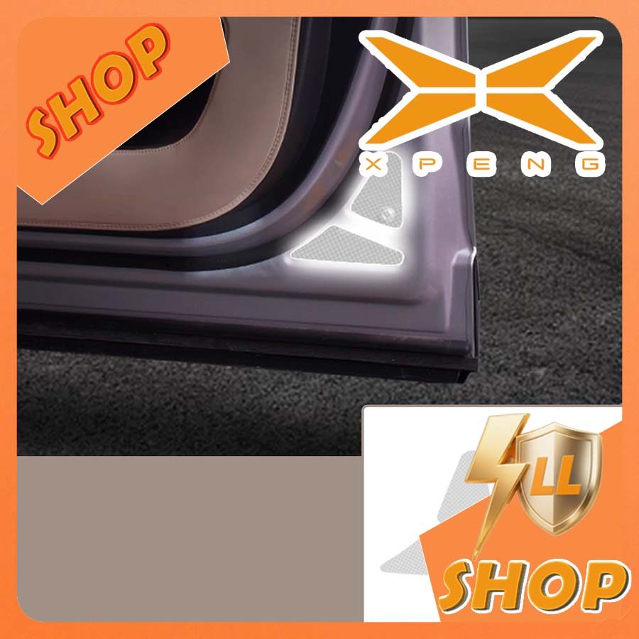 [READY]XPENG G6 Door Reflective Warning Sticker XPENG X9 Body Kit xpeng x9 ev Car Decoration Accesso