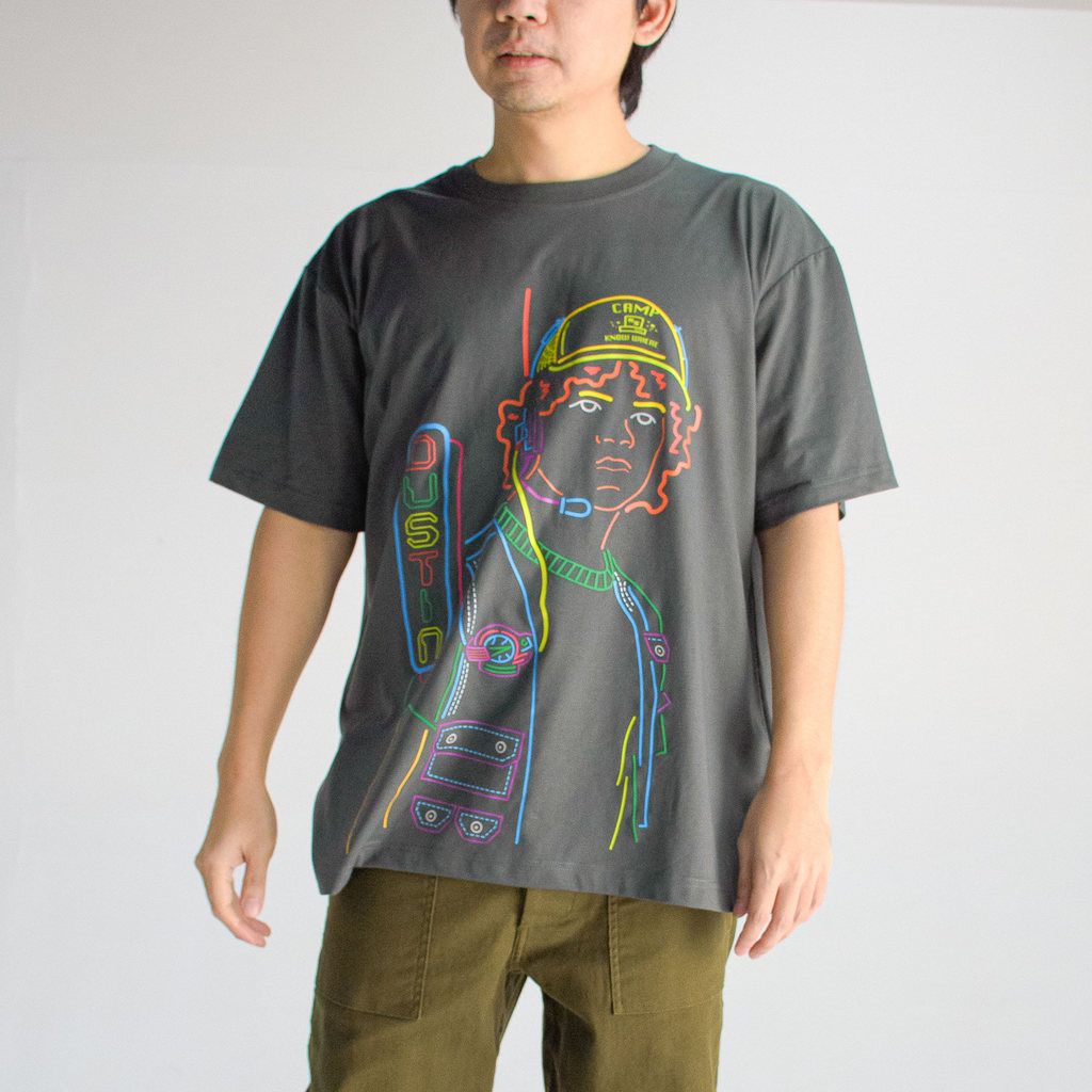 era-won เสื้อยืดเอราวอนแขนสั้น T-Shirt Oversize สกรีน era-won x stranger things สี GB