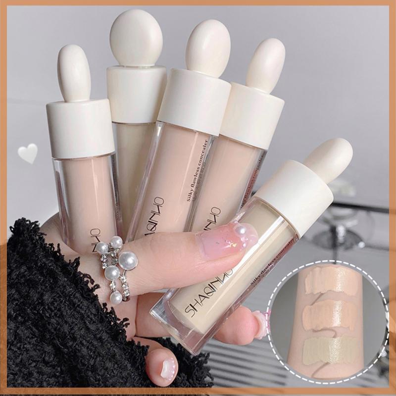 [Further] 3 สีกันน้ํา Matte Liquid คอนซีลเลอร์ Lasting Full Cover Acne Dark Circles Corrector Profes