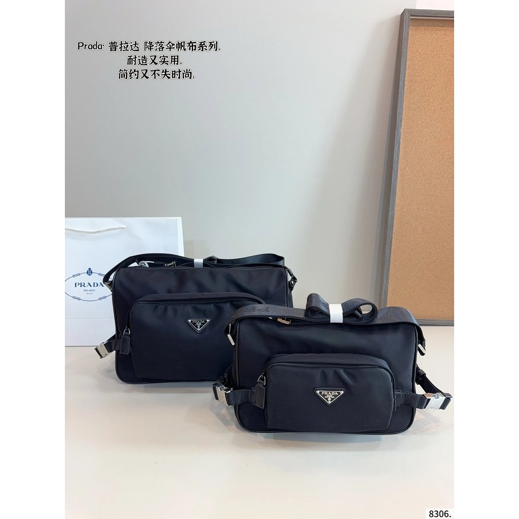 PRADA PRADA กระเป๋าสะพายข้าง Messenger