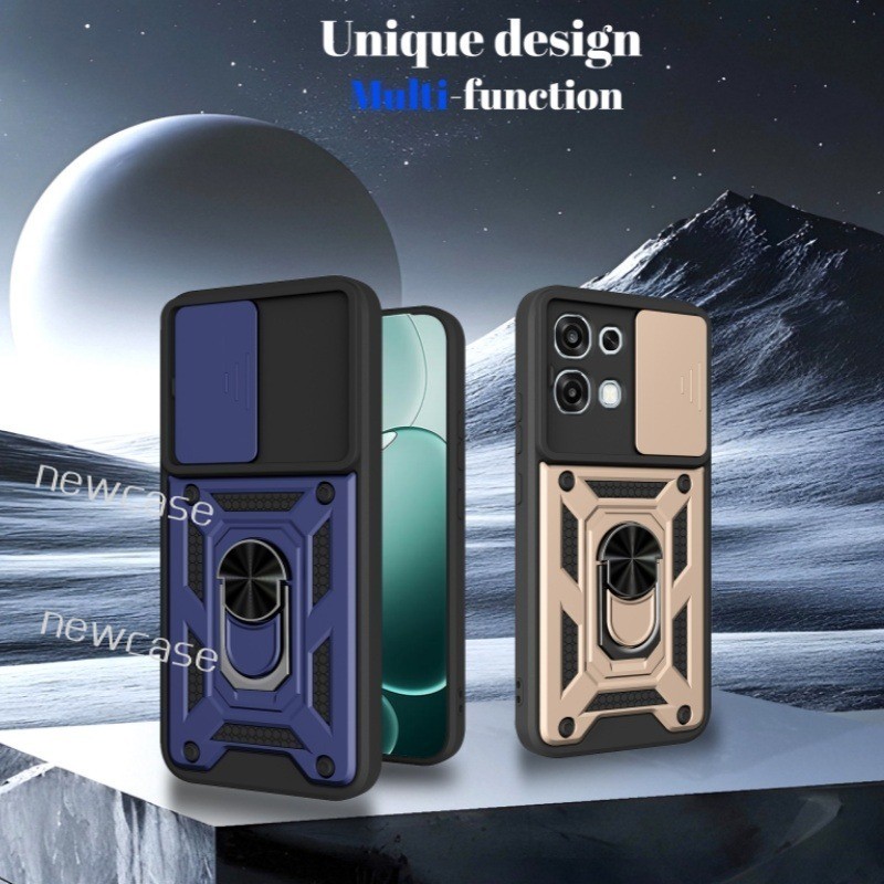 สไลด์กล้องป้องกันเลนส์สําหรับOppo A6 A5 i X Pro A6Pro A5Pro A5i A5X OppoA6Pro OppoA5 รถดูดถ้วยอัตโนม