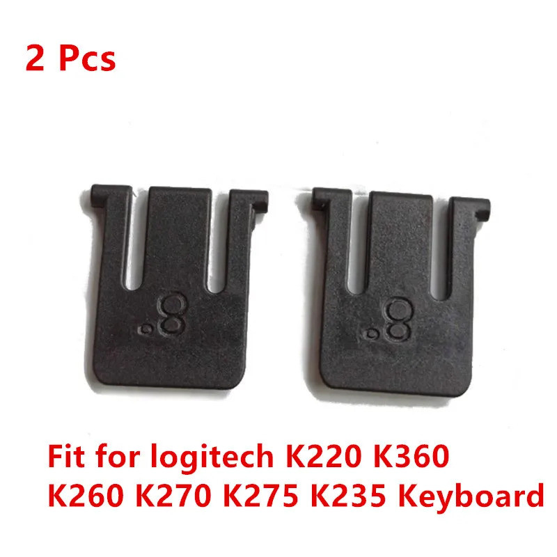2 ชิ้น/1 ชิ้นคีย์บอร์ดยึดขาสําหรับ Logitech K220 K360 K260 K270 K275 K235 คีย์บอร์ดอะไหล่ซ่อม
