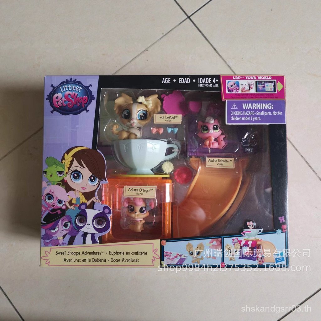 Shop Model Littlest Doll House Decorative Q Pet Small Animal Pet Figure LPS Car Animal Toy