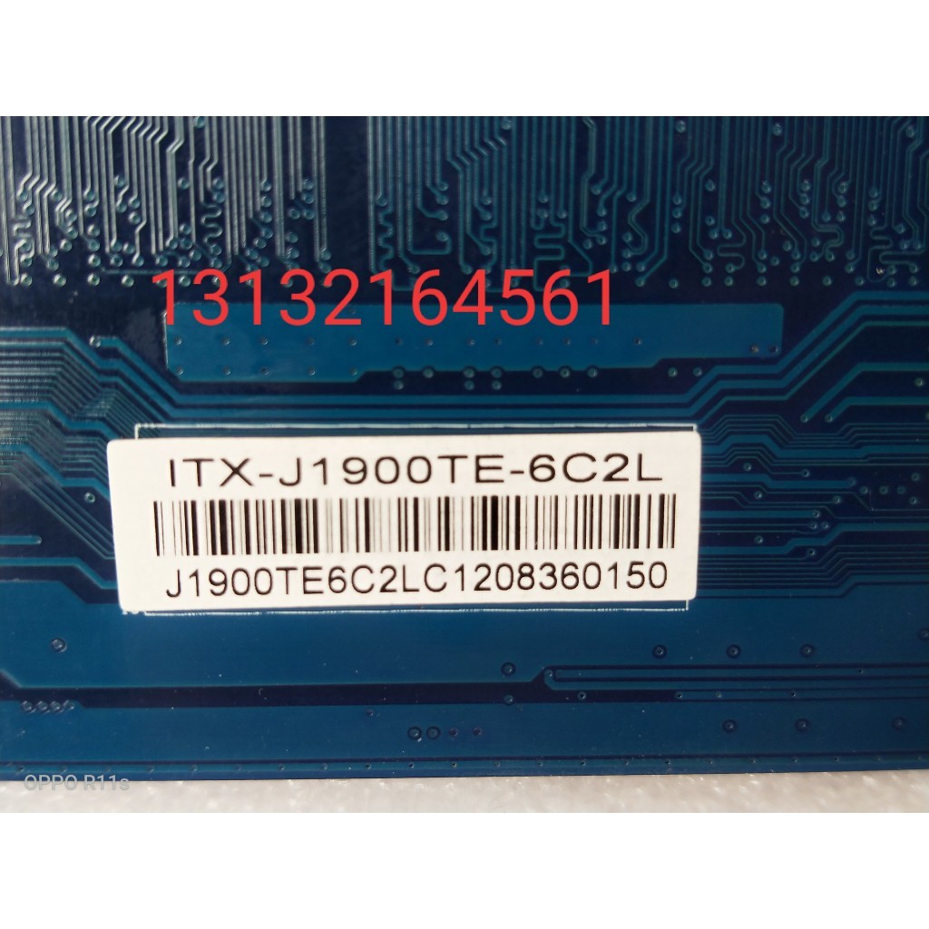 เมนบอร์ด ITX-J1900TE-6C2L J1900 สีใหม่ ใช้เก็บง่าย