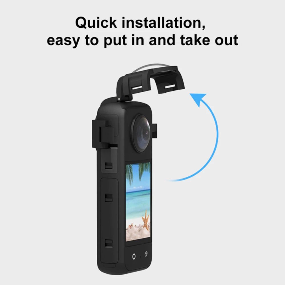ฝาครอบป้องกันเลนส์กล้อง Camnoon สำหรับ Insta360 X3 thumbnail 9