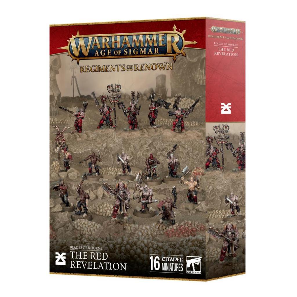 WARHAMMER 83-103 Age of Sigmar: Regiments of Renown Blades of Khorne The Red Revelation