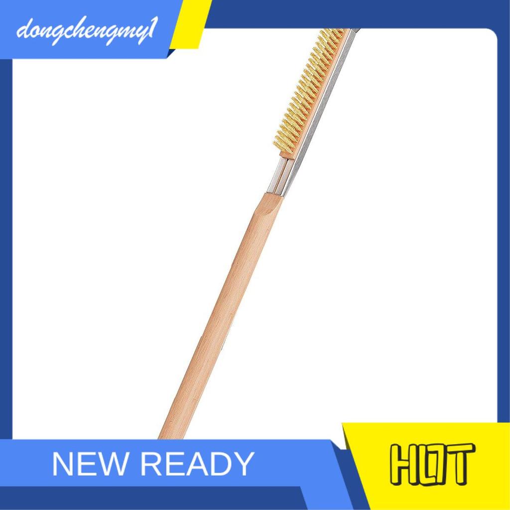 dongchengmy1.phPzza Oven & Stone Brush with Scraper 21In - Clean Stone Beethern Every Bake - Long, W