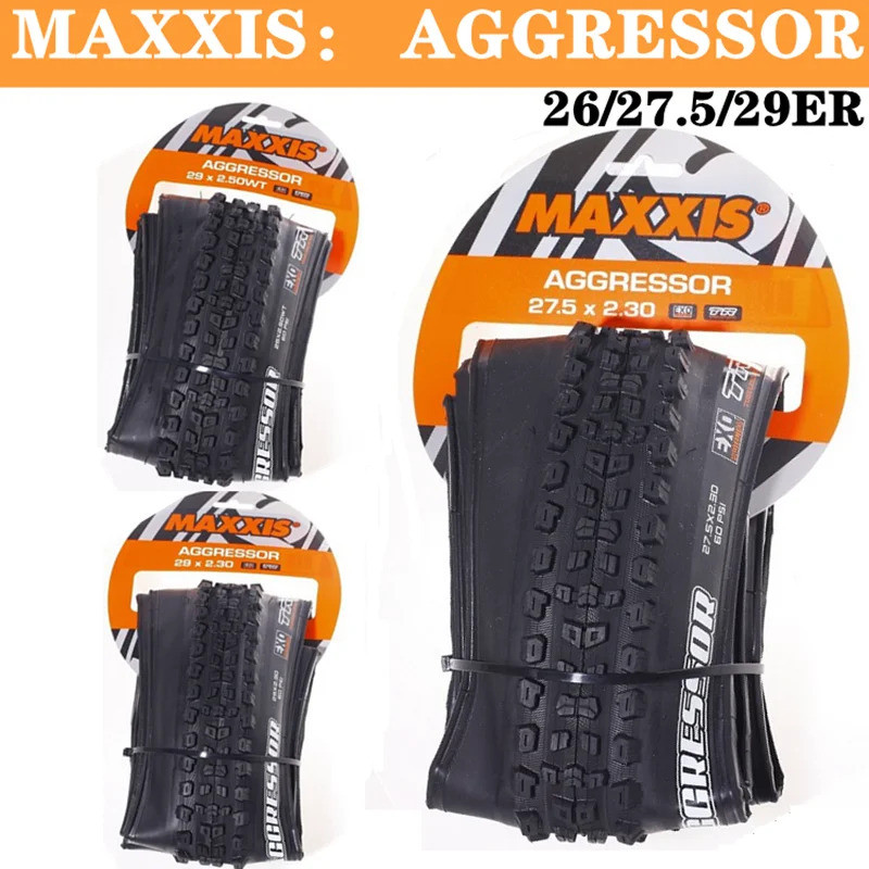 1 ชิ้น MAXXIS 29 AGGRESSOR Bike 26X2.3 27.5x2. 3/2.5 29X2.3 29 * EXO Protection TR Tubeless 29er พื้