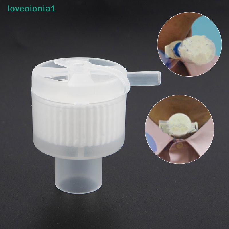 loveoionia1 Medical Disposable Steiled Heat Moisture Exchanger Trach Vent HME Filter
