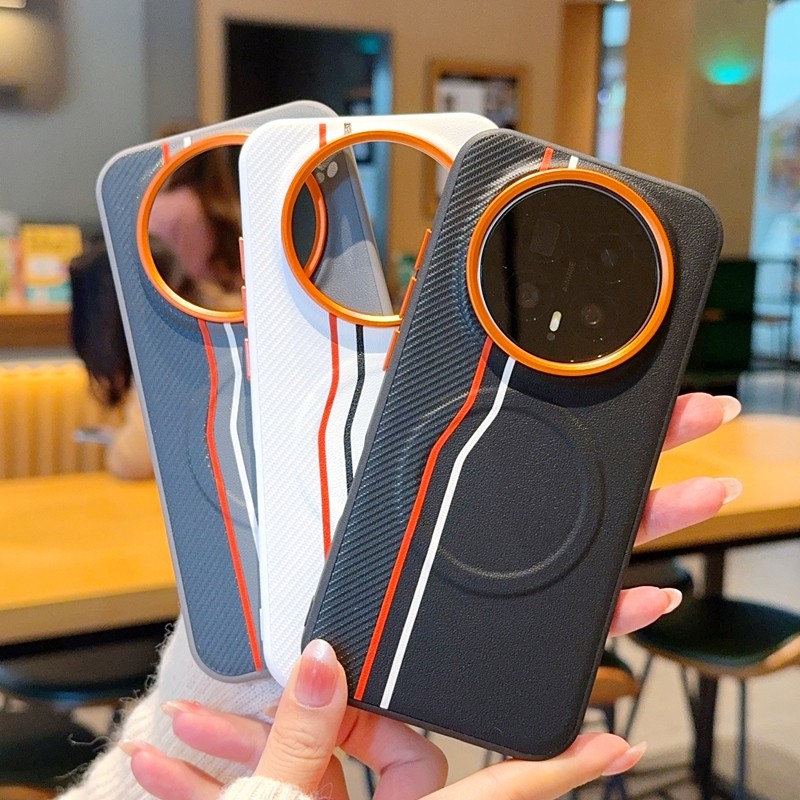 เคสโทรศัพท์สําหรับ Honor X9D X9C Magic 6 7 8 Pro/Lite 7 RSR X60 X70 GT สมาร์ทฝาครอบแม่เหล็กป้องกันลายนิ้วมือ/การล่มสลาย/สิ่งสกปรกปลอกเลนส์โลหะป้องกันวงเล็บ