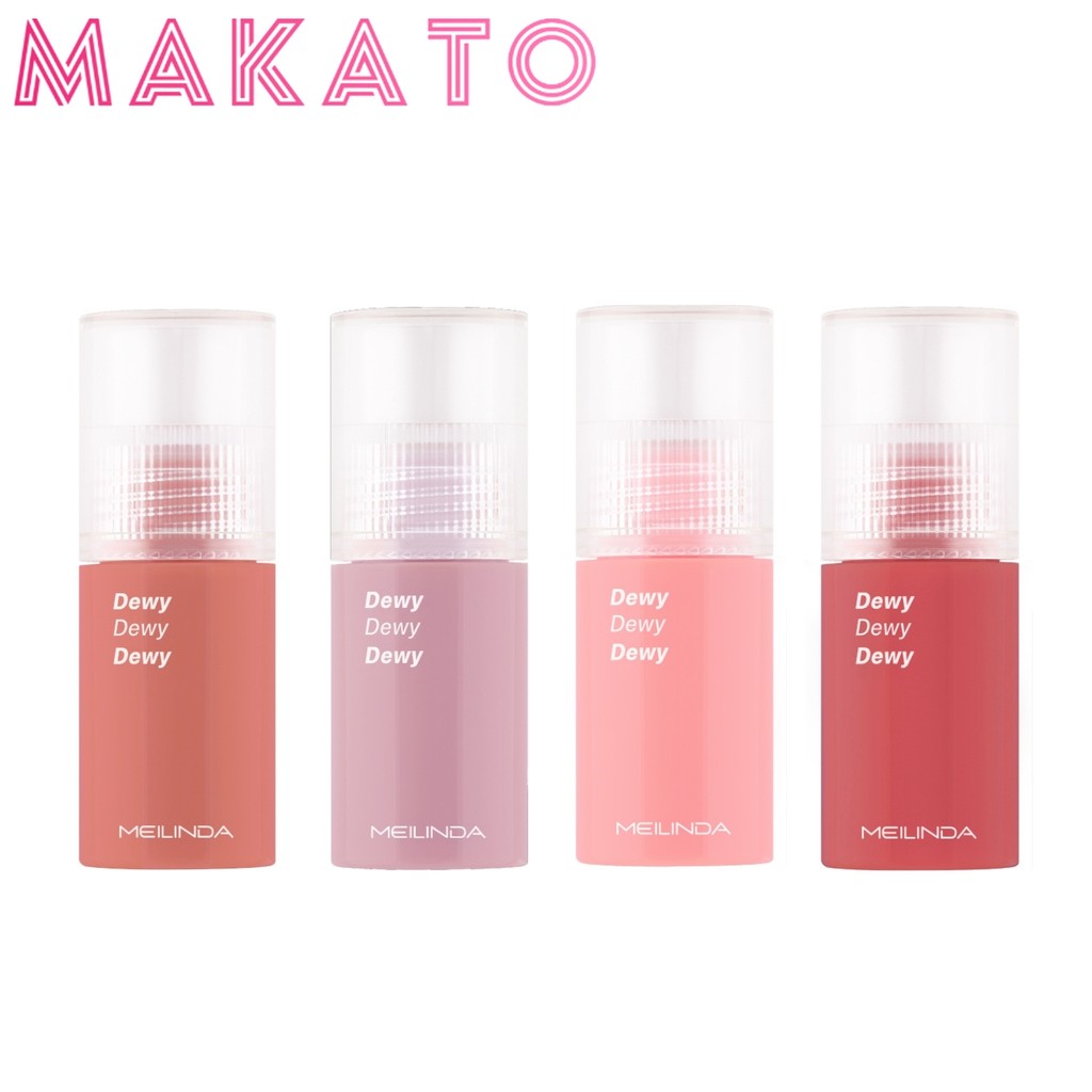 MEILINDA Dewy Blush เมลินดา บลัช ลิควิดบลัช เนื้อบางเบา เกลี่ยง่าย สีสวยติดทน ใช้ง่ายทุกวัน 1 แท่ง