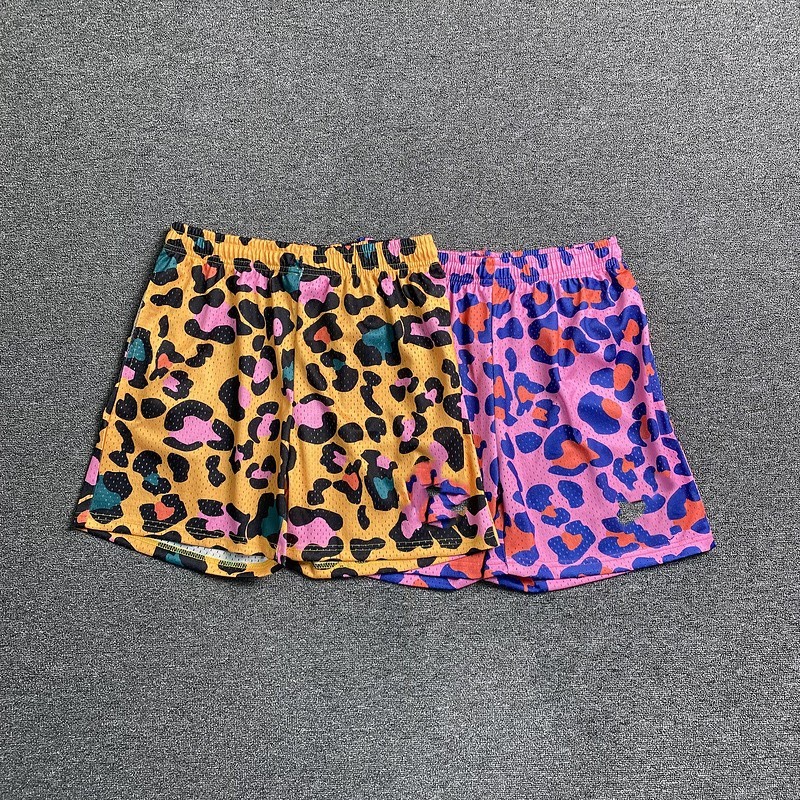 Logan Leopard Print Casual Elastic Fashion Simple Beach Summer Shorts