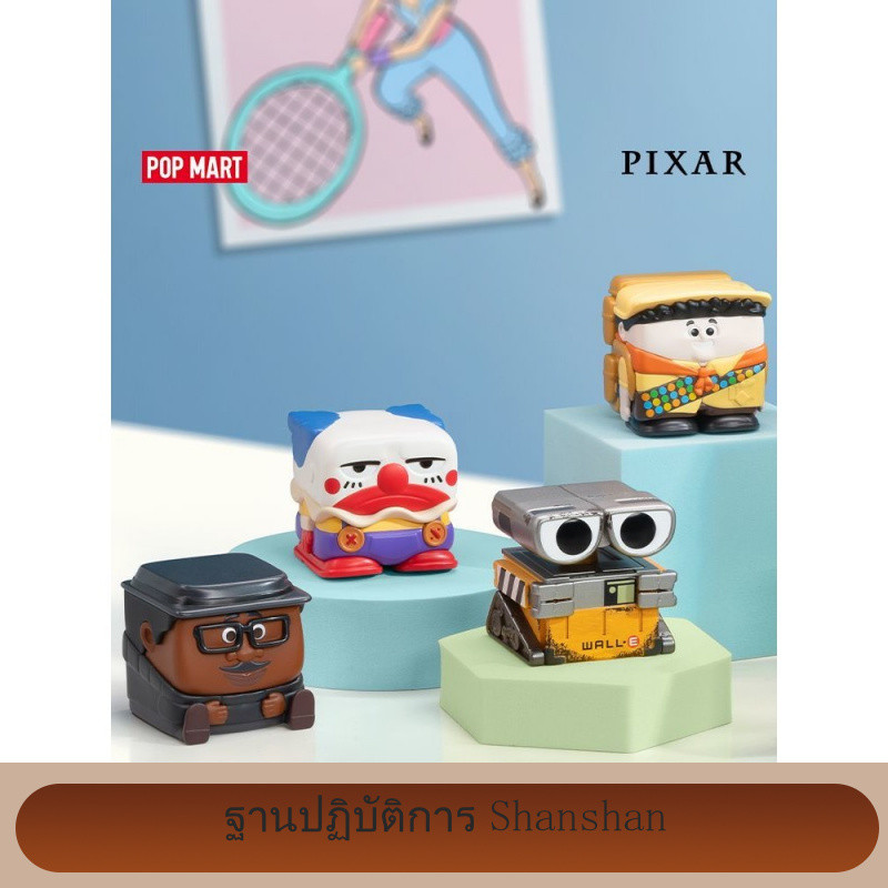 100% POPMART POPMART Disney/Pixar POP CUBE-1 Series รูป Buzz Lightyear Mystery Box