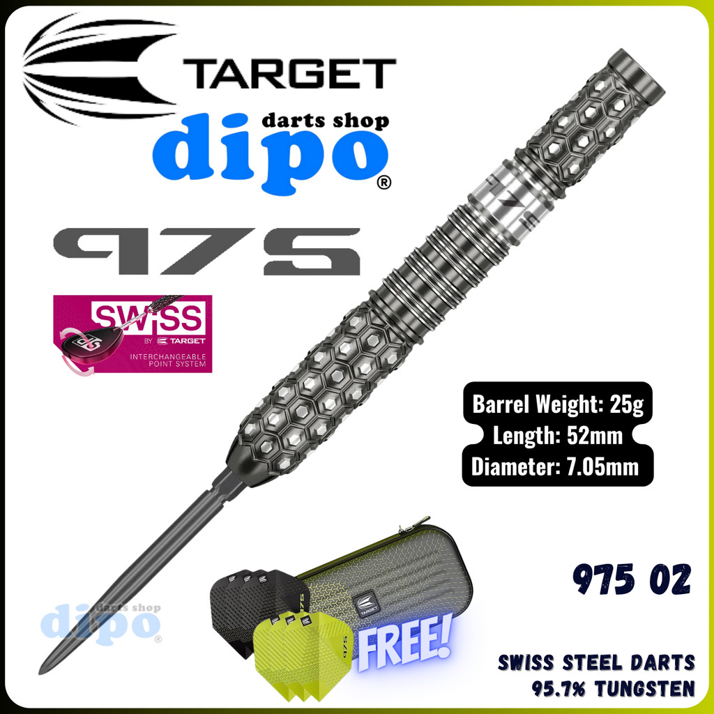 TARGET 975 02 - TARGET Swiss Steel Darts
