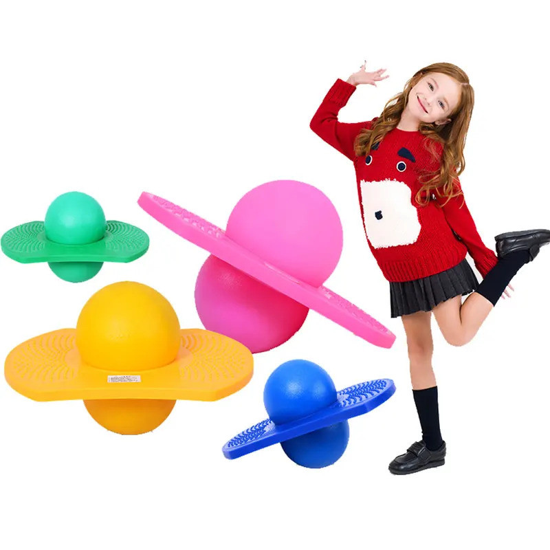 Sport Energetic Exercise Jumping Bounce Yoga Fitness Ball Rock Hopper Pogo High Bounce Space Balance