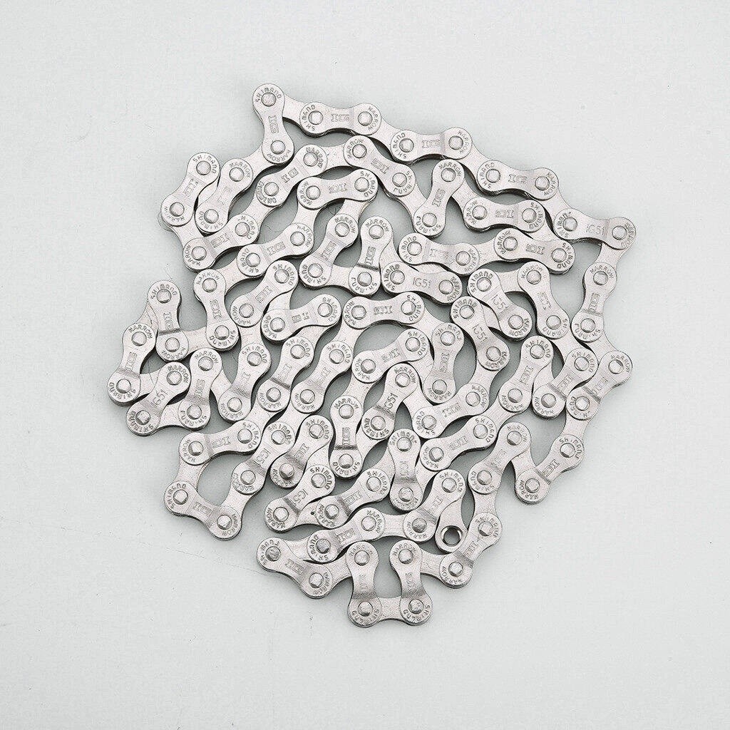 โซ่จักรยานเกรดพรีเมี่ยม โซ่จักรยาน 6-7-8 สปีด โซ่จักรยาน 1สปีด จำนวน 1เส้น สากล โซ่จักรยาน 6-7-8speed - รูปที่ 5