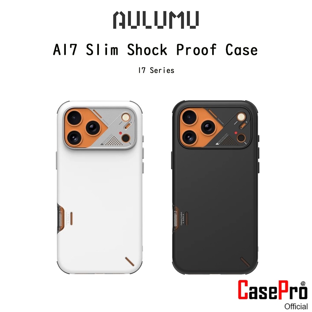 Aulumu A17 Slim Shock Proof Case เคสกันกระแทกเกรดพรีเมี่่ยม เคสสำหรับ iPhone17Pro/17Promax (New)