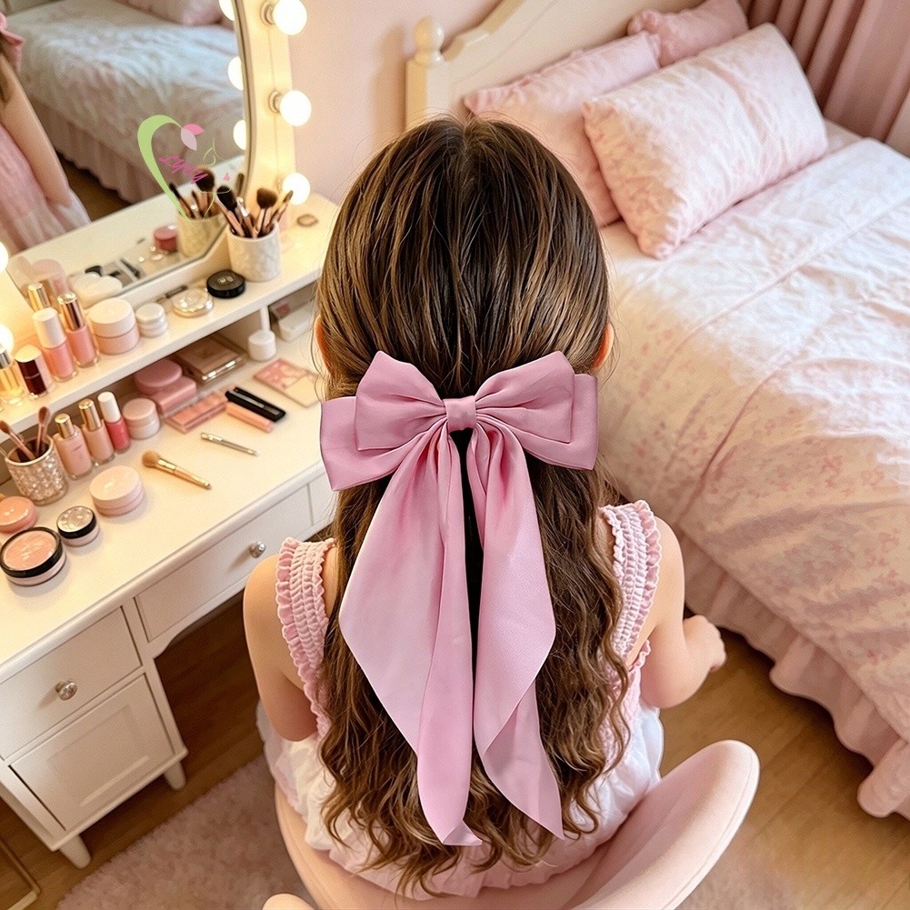 Coquette Aesthetic Hair Accessories คลิปโลหะกันลื่นที่ปลอดภัย Back To School & Graduation