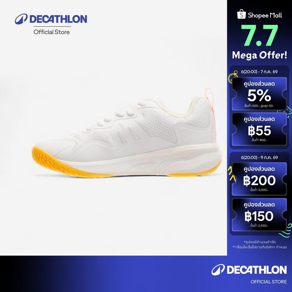 Decathlon Women Badminton Shoes Bs Sensation 530 รองเท้าแบดมินตันสำหรับผู้หญิง รุ่น Sensation 530 - White