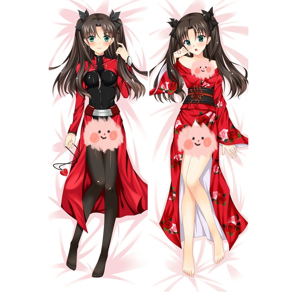 Fate Grand Order Rin Tohsaka อะนิเมะ Dakimakura กอดหมอน Body Case ครอบคลุม Otaku Sleepy