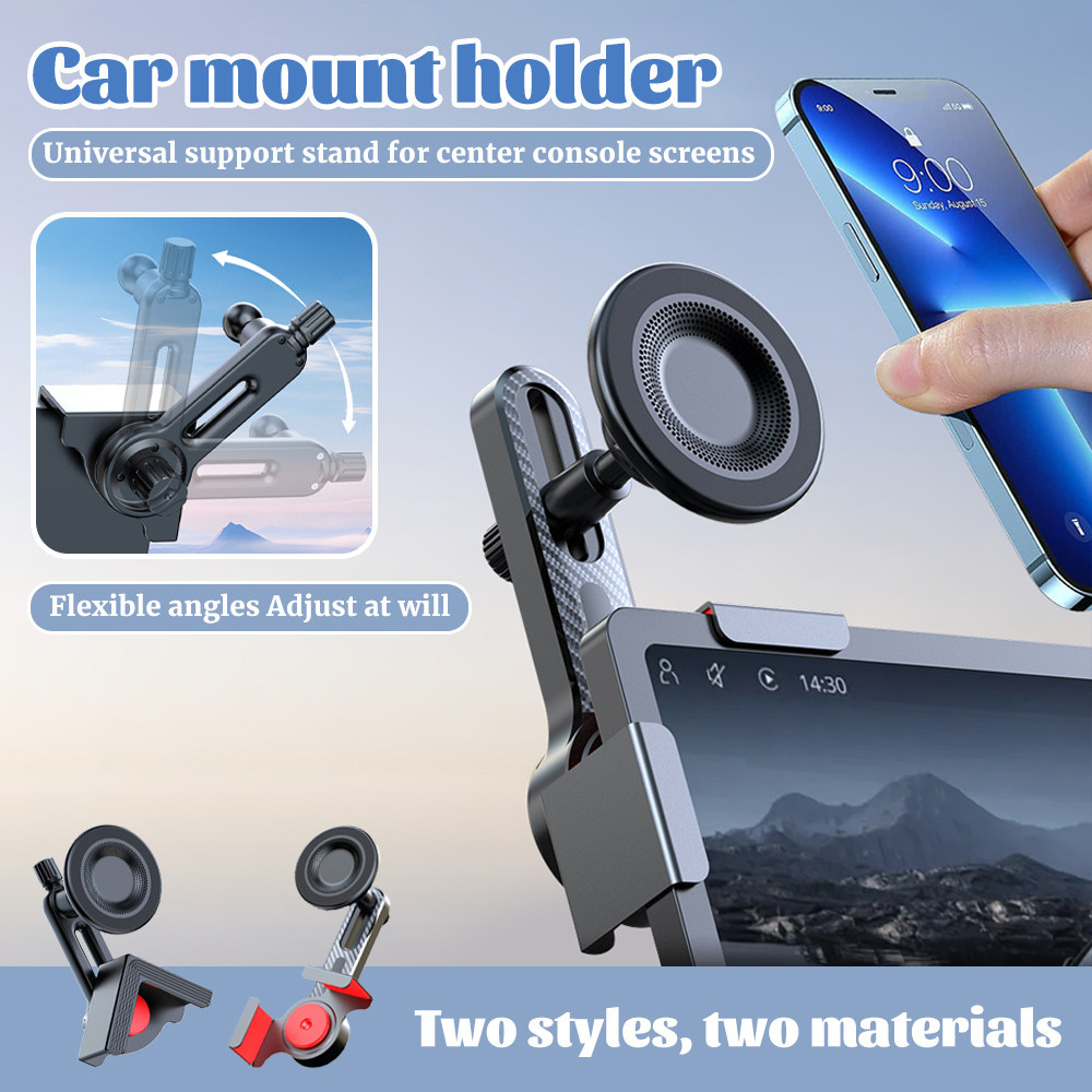 Holder Phone Phone Mount Mount Mount Car Display Car Instrument Car Touchscreen Central Magnetic Ph