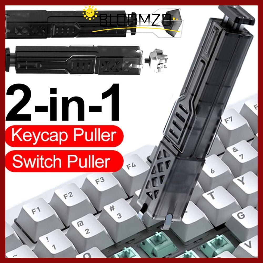 จัดส่งจากประเทศไทยBLOOMZO Switch Puller, 2 in 1 ลบและเปลี่ยน Keycaps Puller, Disassembly Tool Multifunctional Mechanical Keyboards Remover Tool