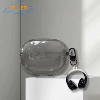 for EDIFIER Comfo Bass Case Colorful Clear Soft Case Cute Keychain Pendant Suitable for EDIFIER Comfo Bass Shockproof Shell Protective Sleeve