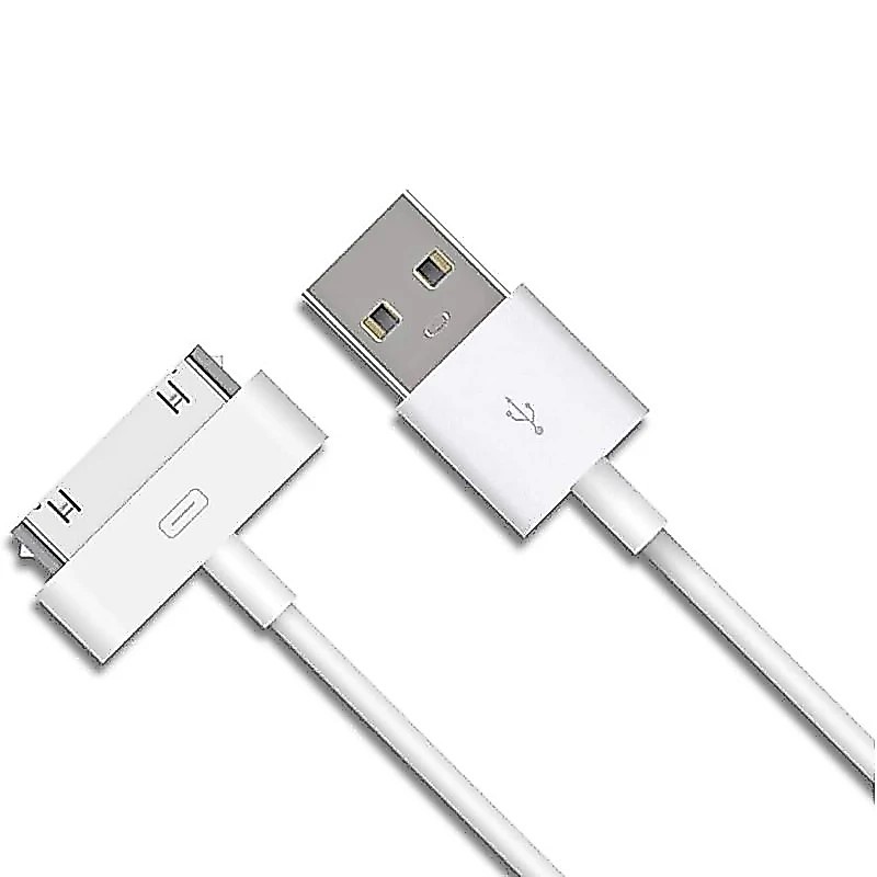 สายชาร์จข้อมูล USB อะแดปเตอร์ 30 พิน สำหรับ iPhone 4 4s 3G 3GS iPad 1 2 3 iPod โทรศัพท์มือถือ