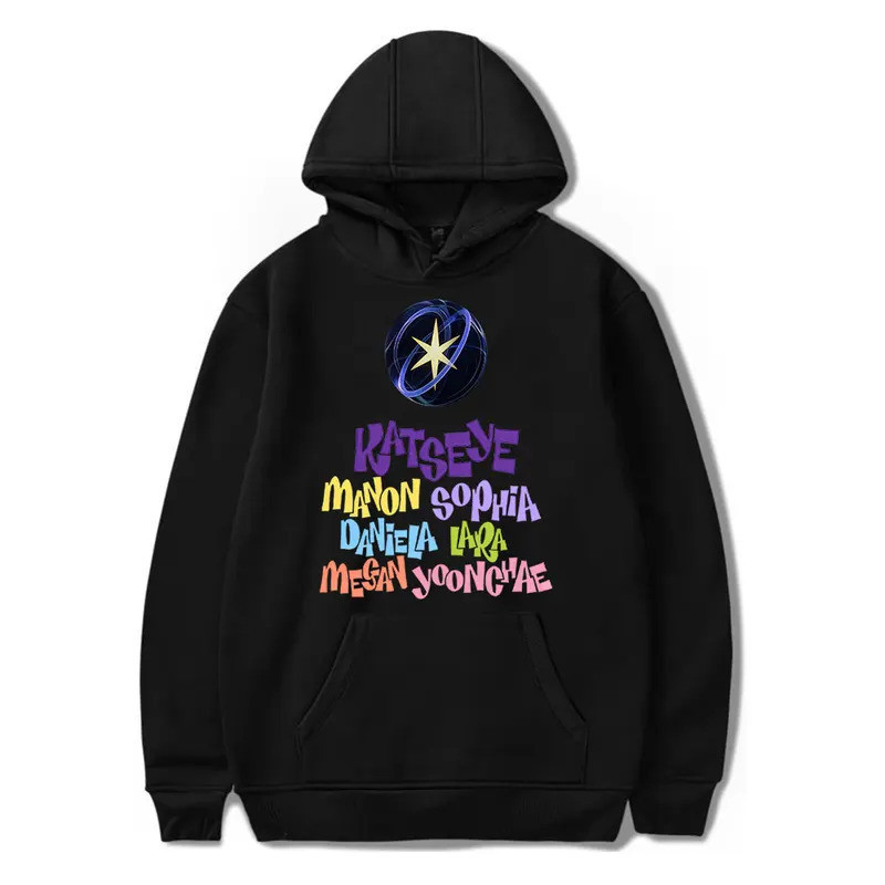 UNISEX Unisex Katseye  Kpop Hoodie - Unisex Korean Style Pullover |   Graphic Sweatshirt for Men and