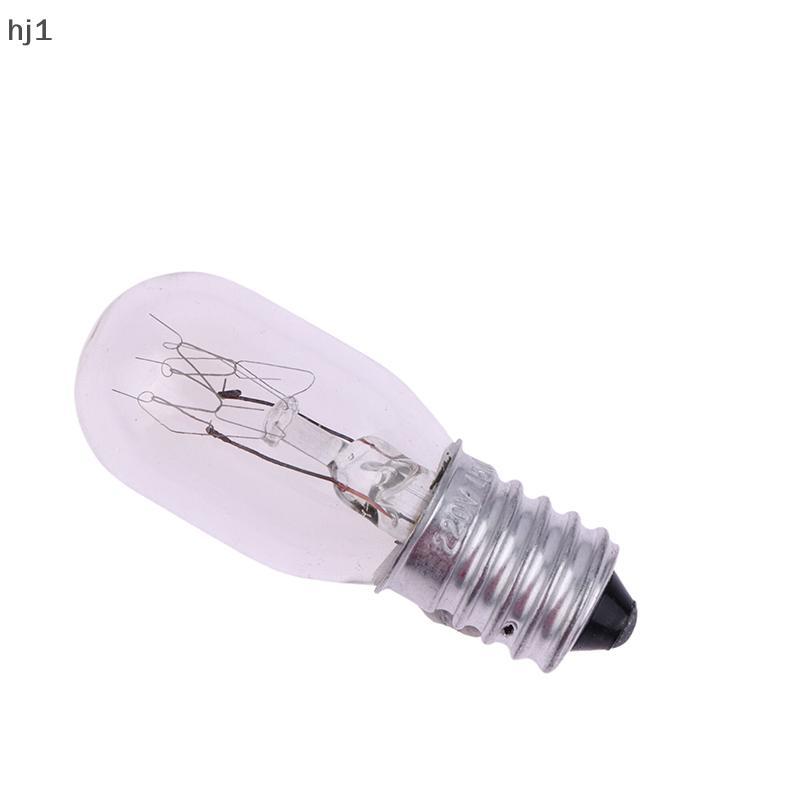 CG 2ชิ้น E14ทนอุณหภูมิสูง15W หลอดไฟตู้เย็นเตาอบไมโครเวฟไฟเปลี่ยนเครื่องปิ้งขนมปัง/ไอน้ำหลอดไฟ