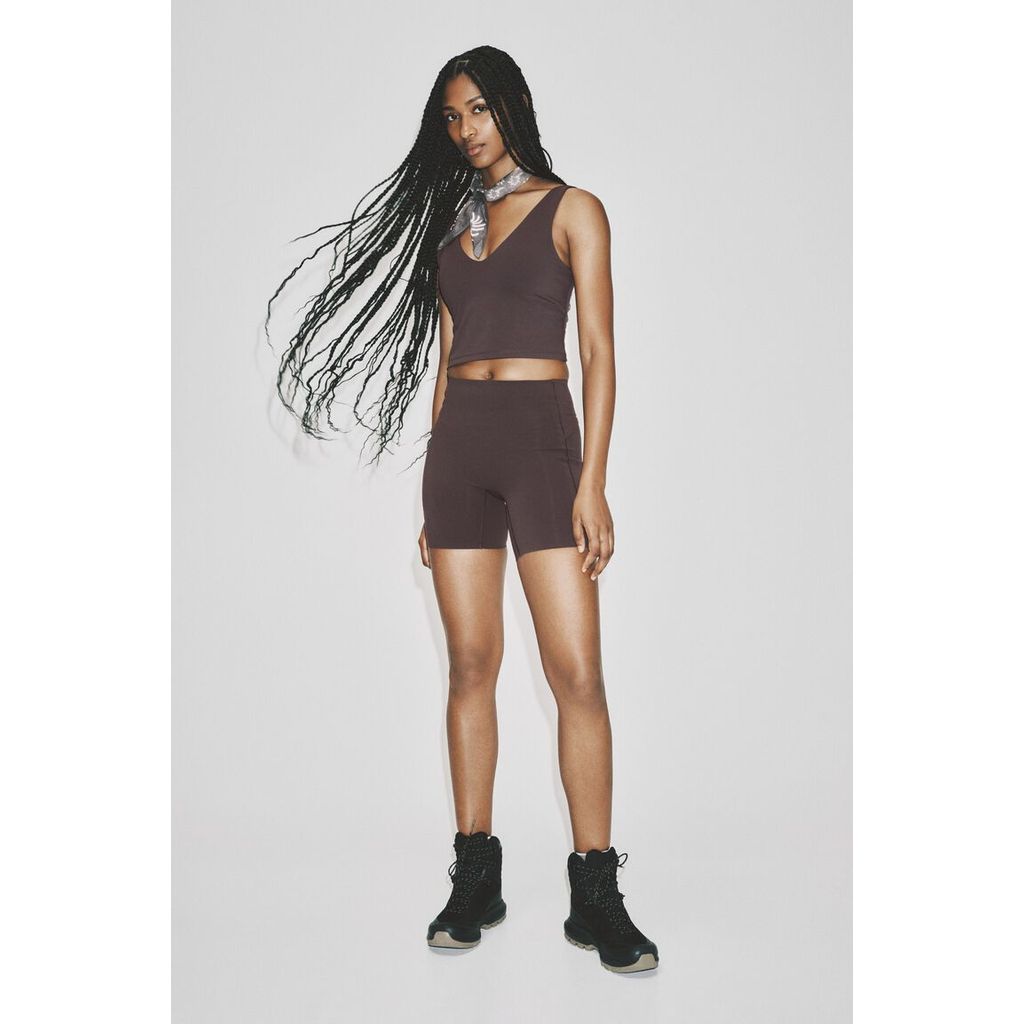 H&M شورت بايكر رياضي نسائي SculptMove — صورة 4