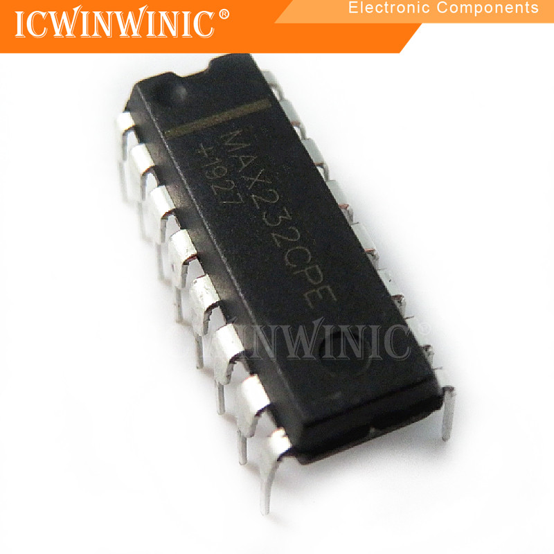 5 ชิ้น MAX232CPE MAX232 DIP-16 ส่วนประกอบอิเล็กทรอนิกส์