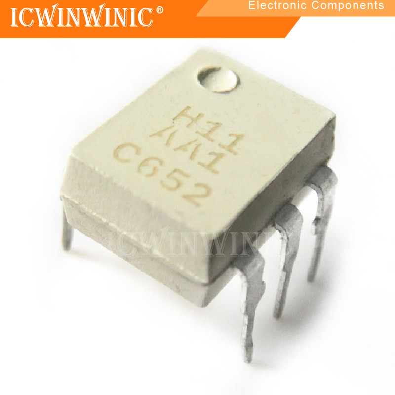 5 ชิ้น H11AA1 11AA1 DIP-6 วงจรรวม IC