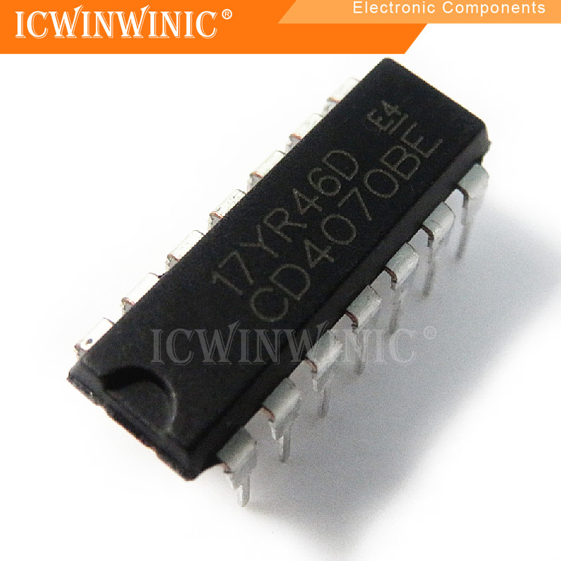 5 ชิ้น CD4070BE CD4070 DIP-14 วงจรรวม IC