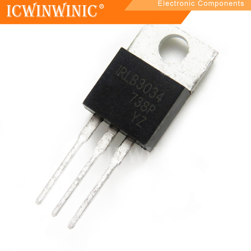 5 ชิ้น IRLB3034PBF IRLB3034 TO-220 ส่วนประกอบอิเล็กทรอนิกส์C