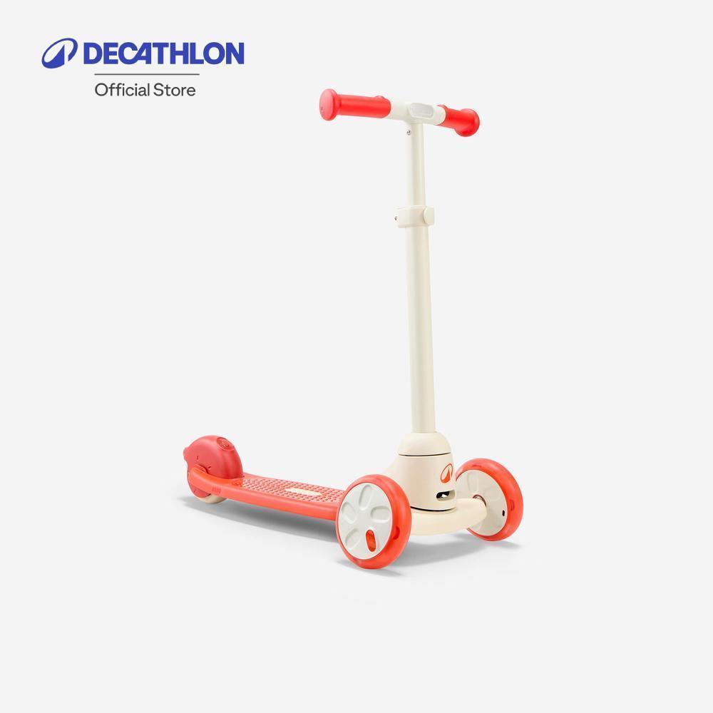 Decathlon Kids' 3-Wheeled Scooter B500 Trottinette Enfant 3 Roues B500 - Red
